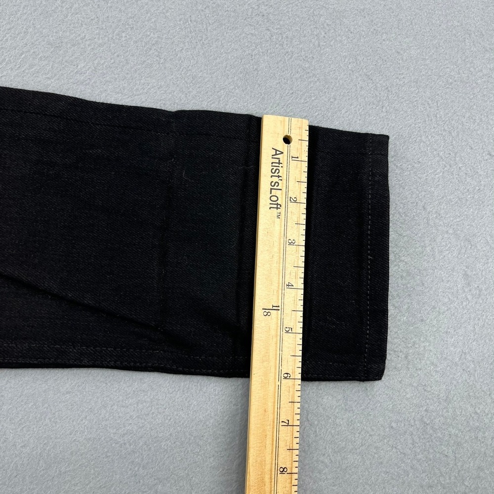 Brave Star Selvage Mens Black Raw Denim Jeans Made in USA Size 30 - Picture 9 of 16